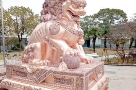 雌雄风水铜狮子怎么样分公母