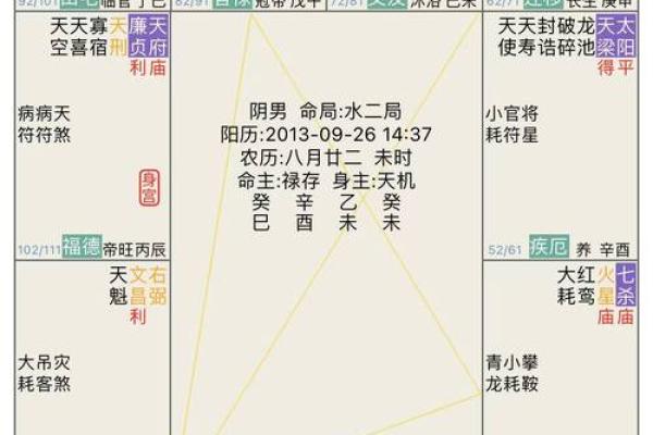 紫薇斗数财阜宫