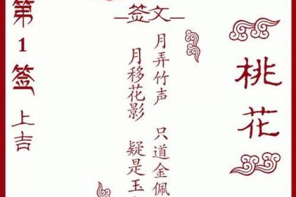 月老灵签八十四签