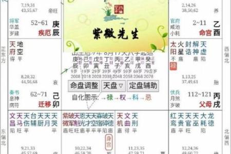紫微斗数案例52原局：如何在命盘中，精准找到自己的大贵人？