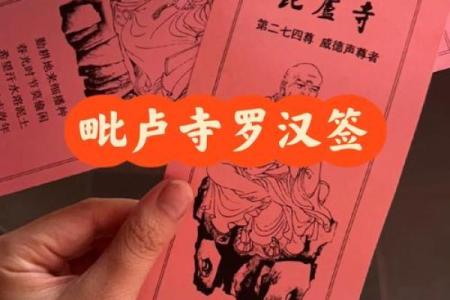罗汉灵签100签