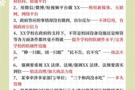 行政执法规范词测试，你能命中几个？