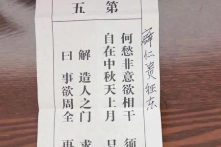 普贤灵签40签解签
