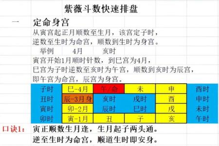 紫薇斗数怎么排命盘