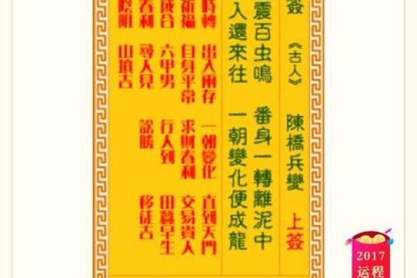 100观音灵签