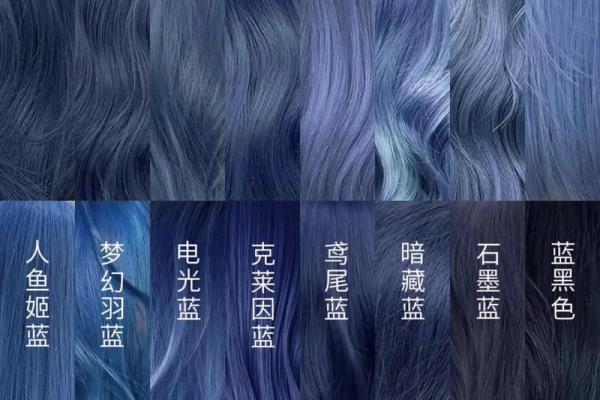 十二星座最喜欢哪种蓝色的发色