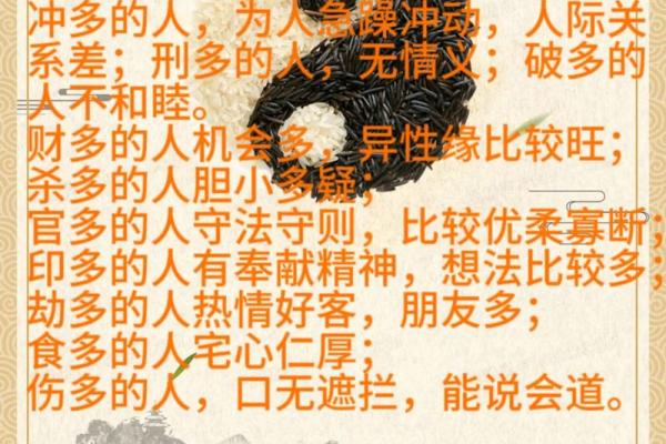 八个八字