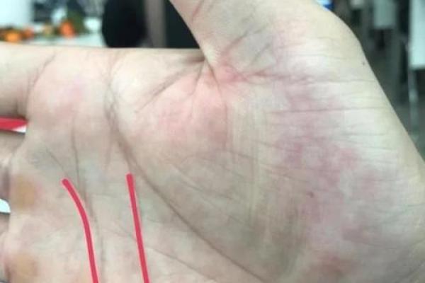 图解：手相棺材纹算命