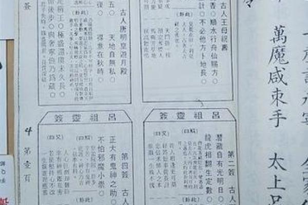 吕祖灵签4签解签