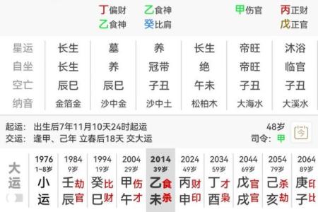 伤官八字