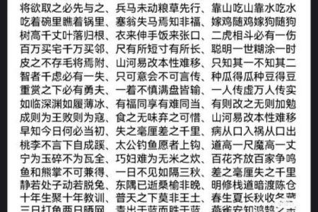 用八字成语