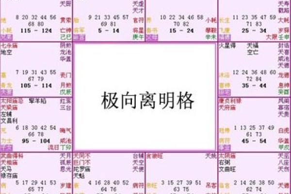 生辰八字紫薇星盘