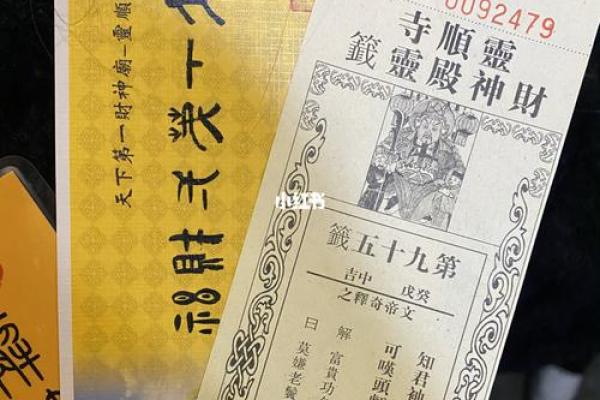 财神爷灵签第四签：李太白成仙位