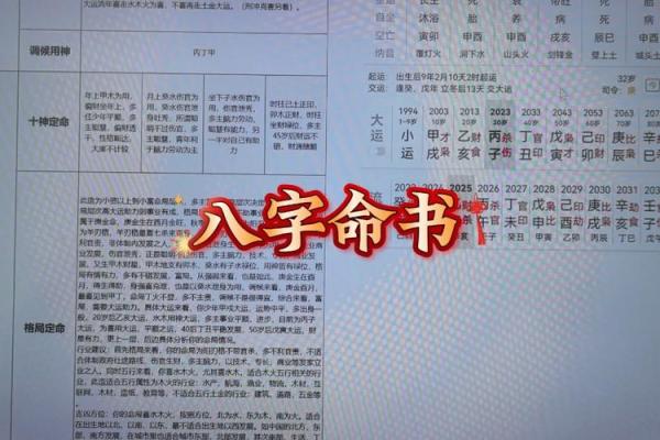 八字桃花命书