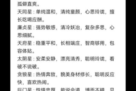 紫薇斗数资料乙级星