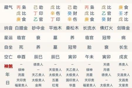 白龙八字