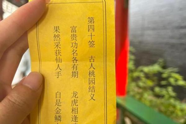 吕祖灵签解签44