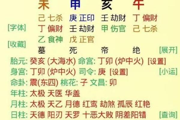 八字己巳