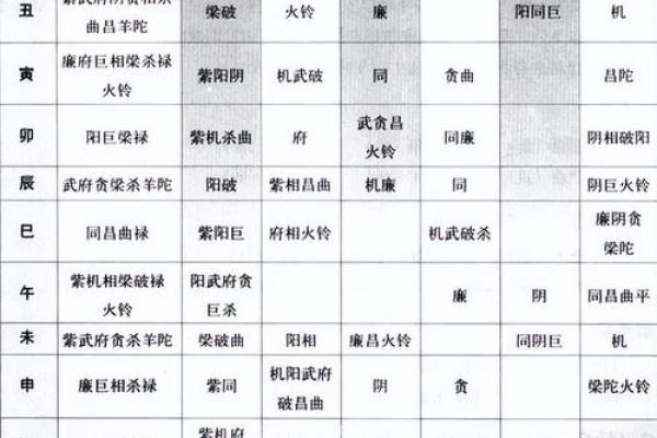 孝顺的紫薇斗数