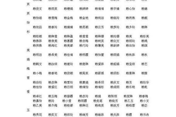 八字取网名