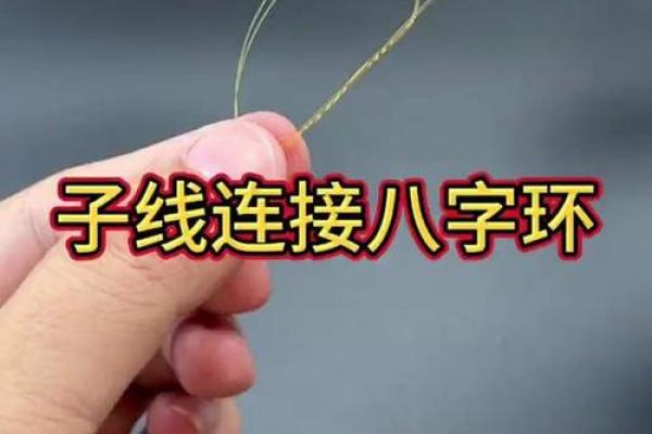 八字环怎么绑子线