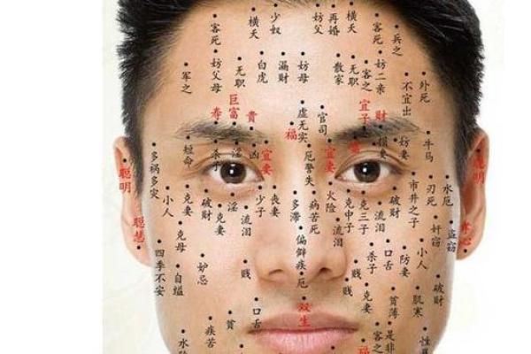面相额头痣相图解算命