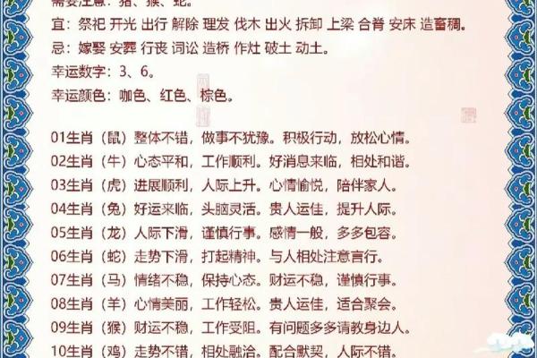 八字每日运程测试