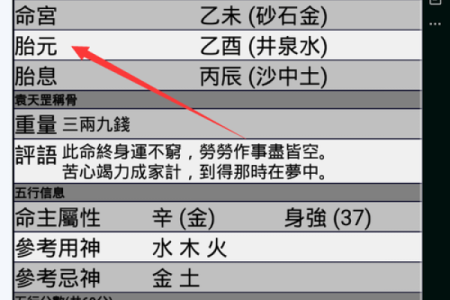 秘传算命术之八字胎元、命宫的用法，请珍惜（有口诀）