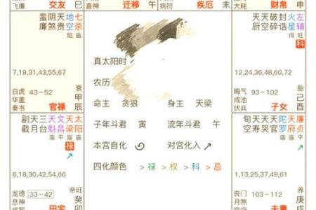 紫薇斗数特殊格局
