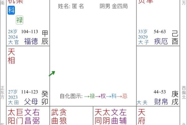 紫薇斗数看事业方位