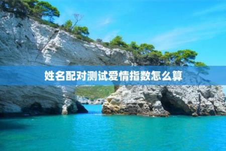 姓名配对测感情 姓名配对婚姻免费测试？