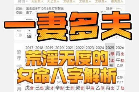 八字无财看妻子