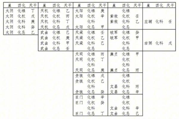 紫微斗数之河洛四化分析论断的基本方法:气数位分析论断法 紫微斗数之河洛四化分析论断的基本方法:气数位分析论断法