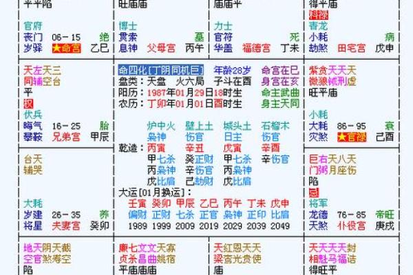 紫微斗数小字 紫微斗数小字衰老病死？