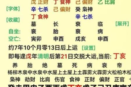 八字偏弱喜土