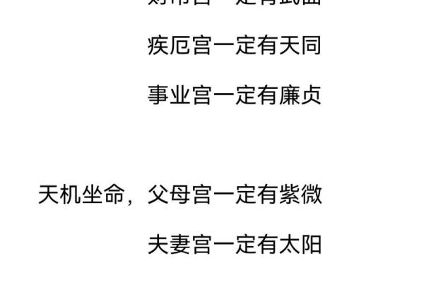 紫薇斗数安非主星