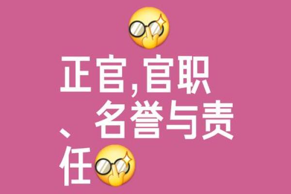 八字正官，正官意思是什么？