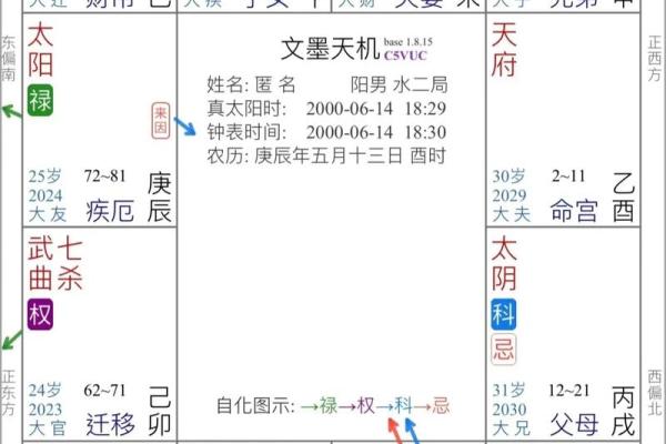 紫薇斗数看事业调动