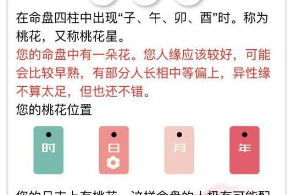 命理桃花好的生辰八字