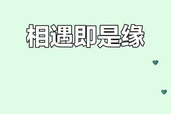 能遇见也是种缘分测试 能遇见也算一种缘分？
