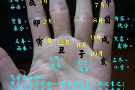 手指算命法