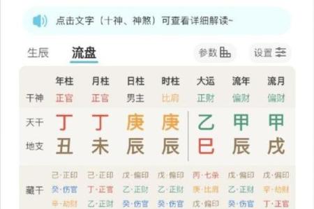 八字辰未