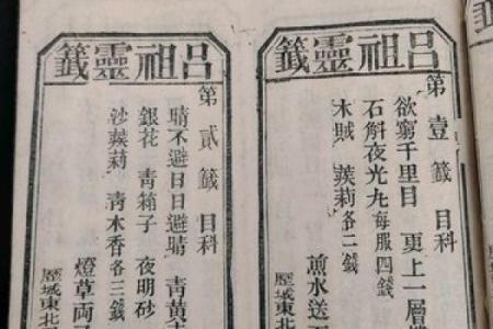 吕祖灵签35签解签