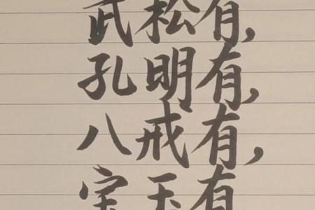 八字谜语