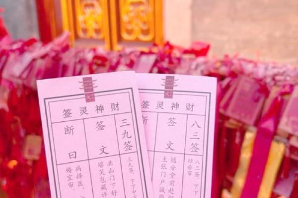 灵签抽签97签