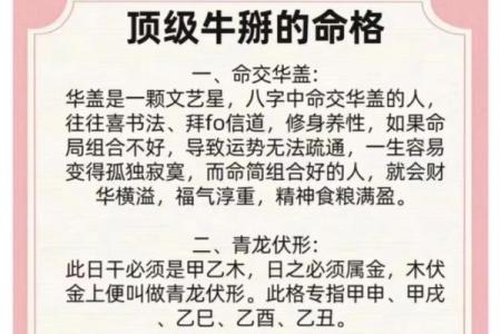 注定能暴富的八字格局