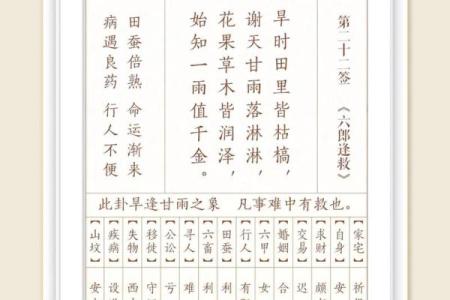 观音灵签第1签求财详解