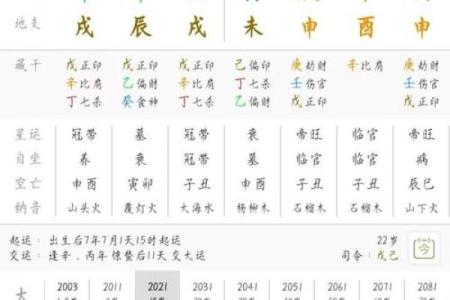 田字命算命的说