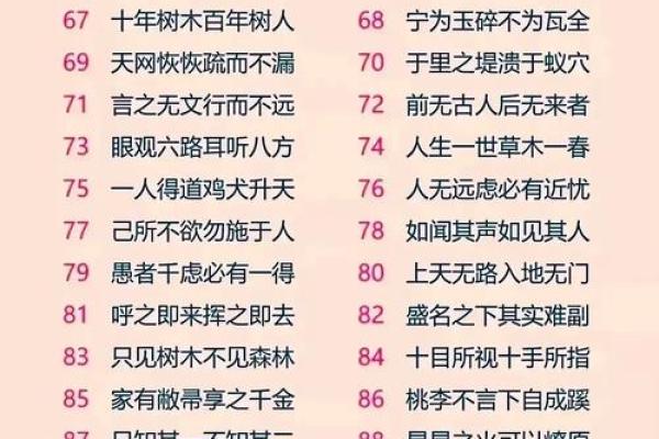 成语八字成语