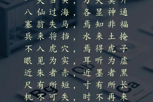 成语八字成语